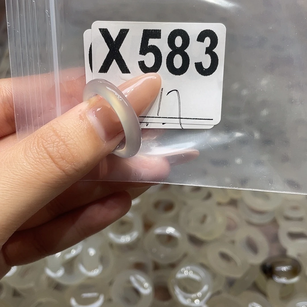 玛瑙/玉髓未镶嵌戒指583