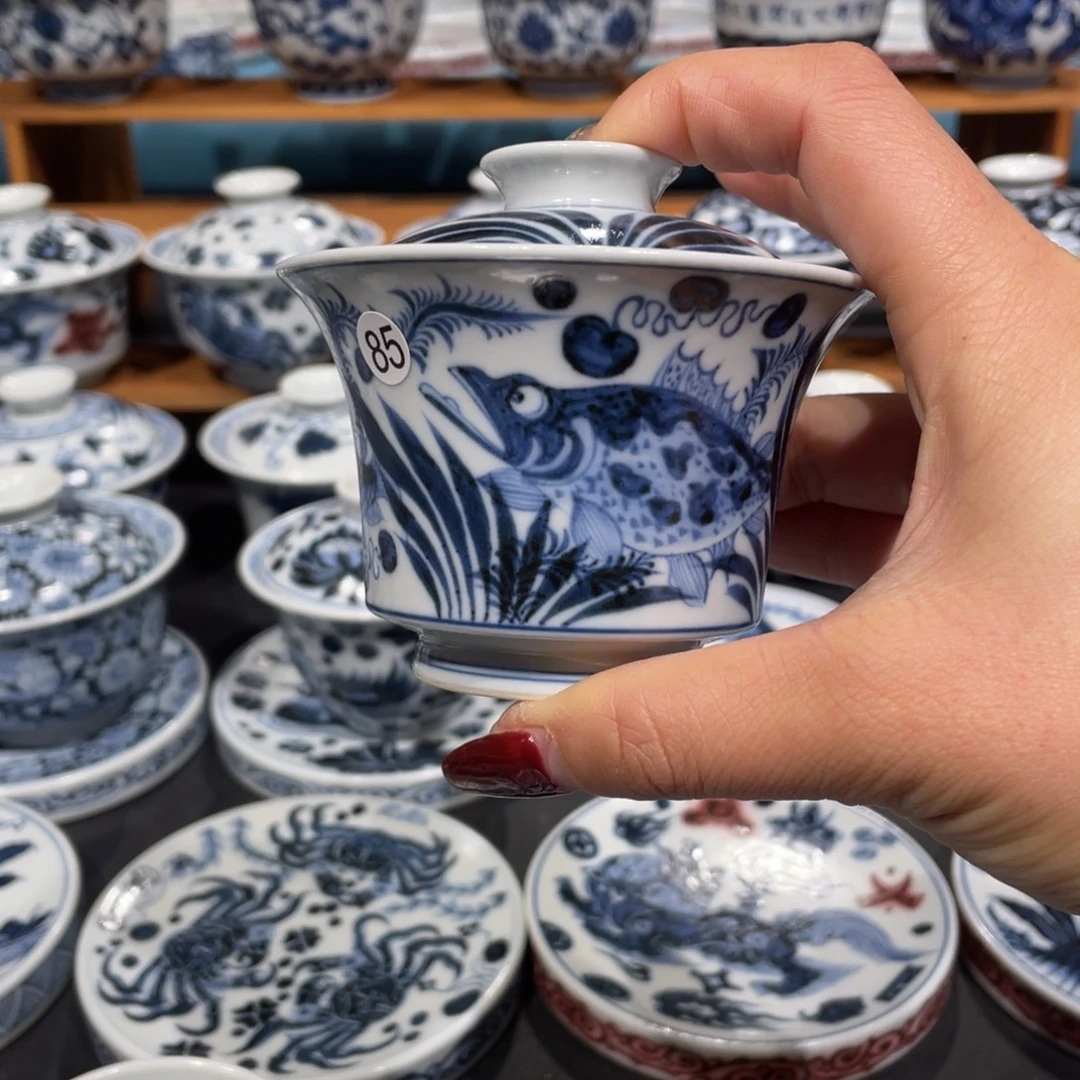 景德镇陶瓷手工手绘