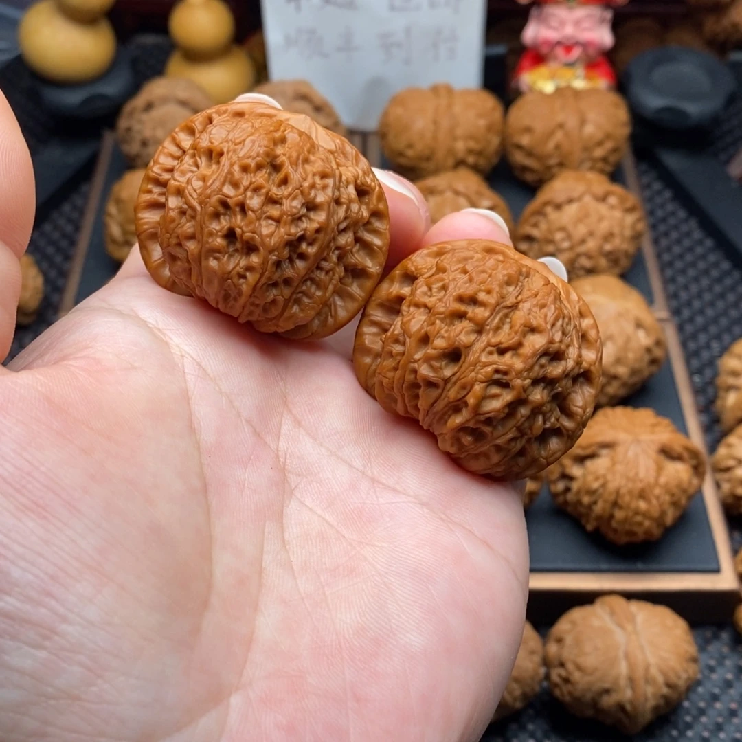 把件文玩核桃血麒麟42.5尺