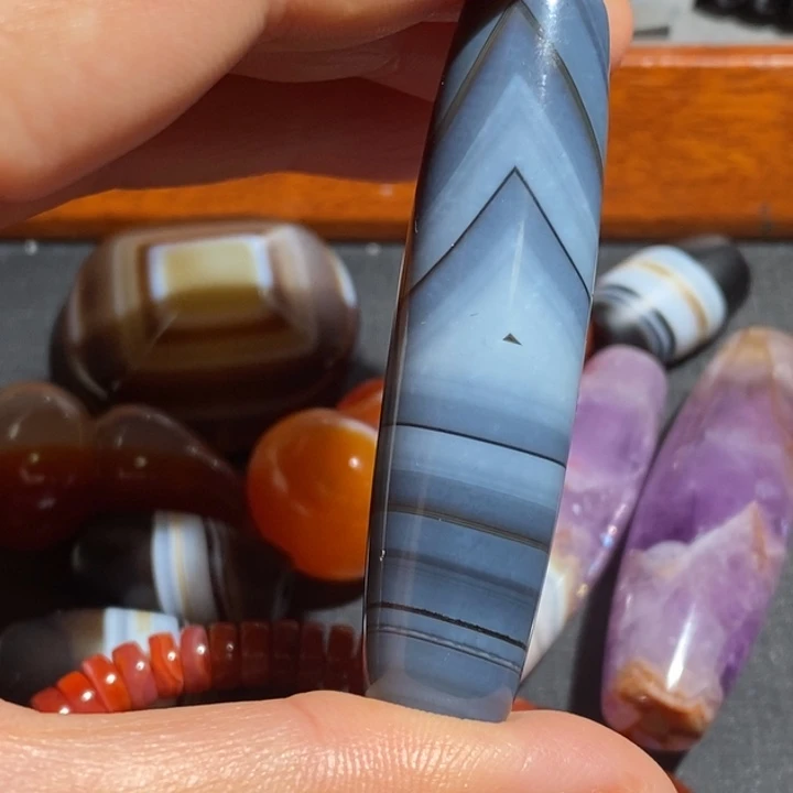 玛瑙/玉髓未镶嵌项链