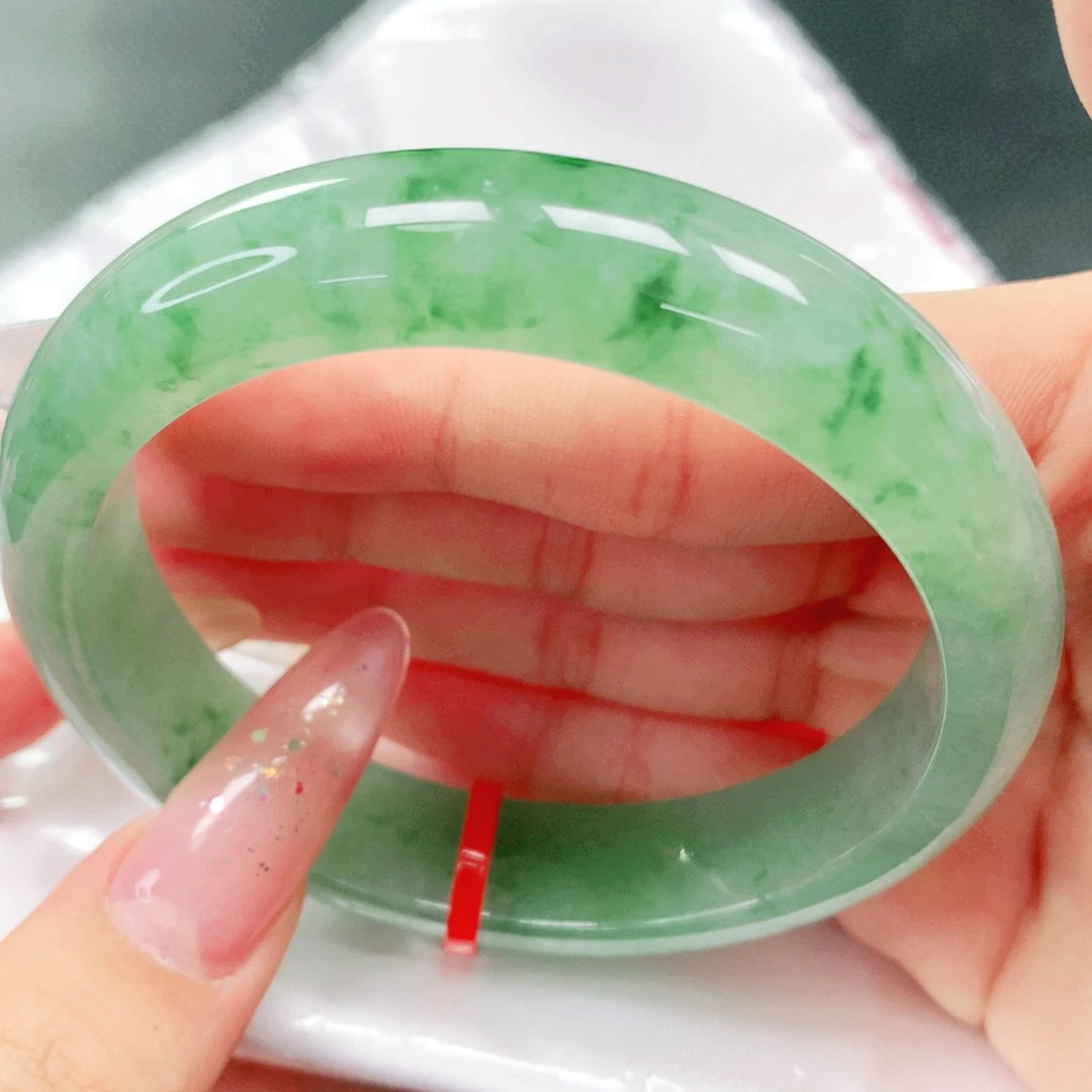 翡翠未镶嵌手镯58