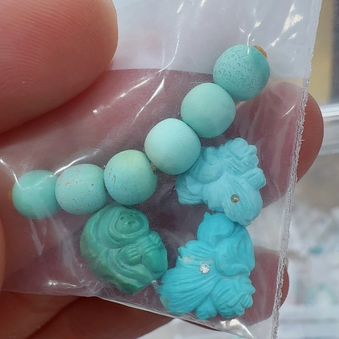 未镶嵌绿松石配饰
