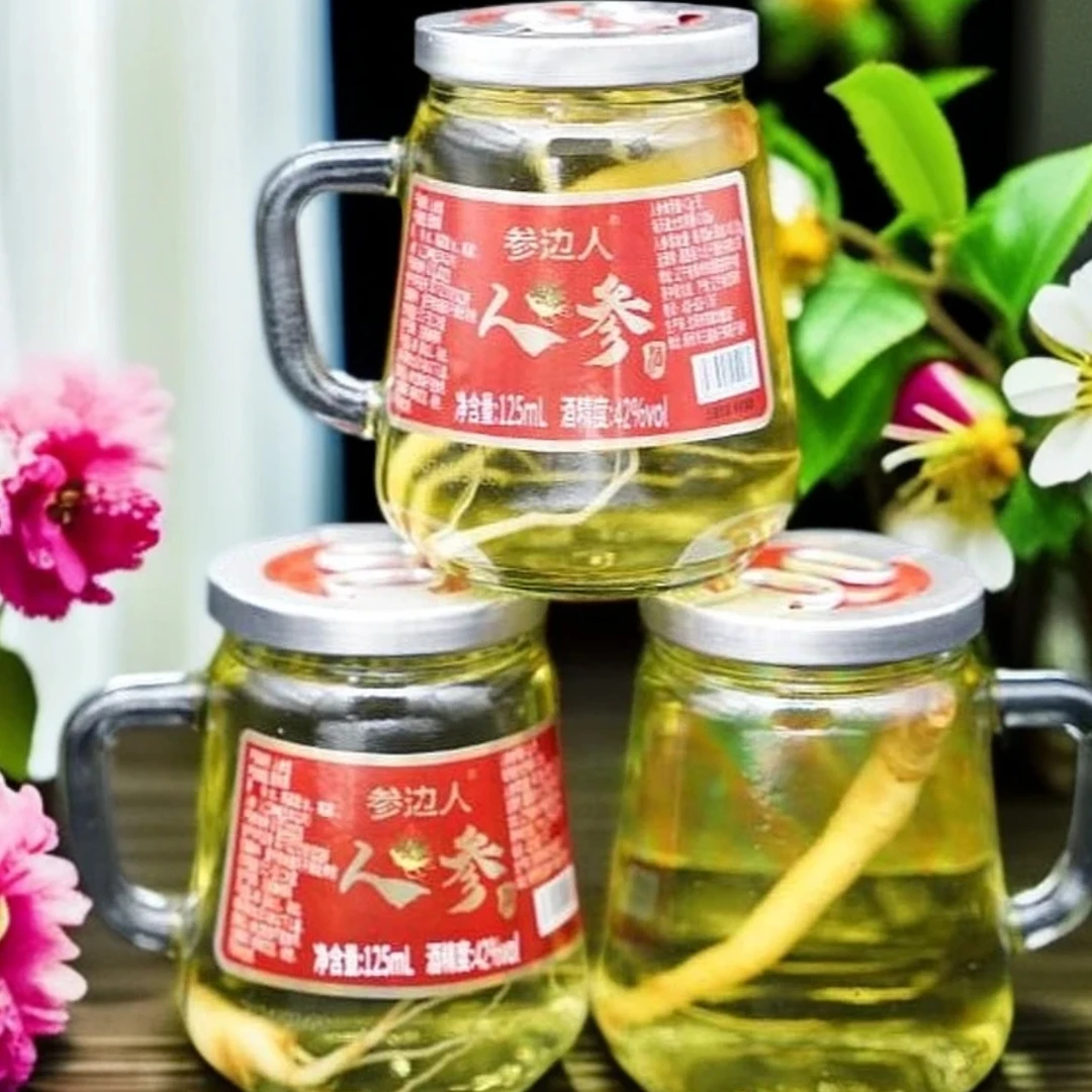 无品牌参边人42度一箱24瓶粮食酒
