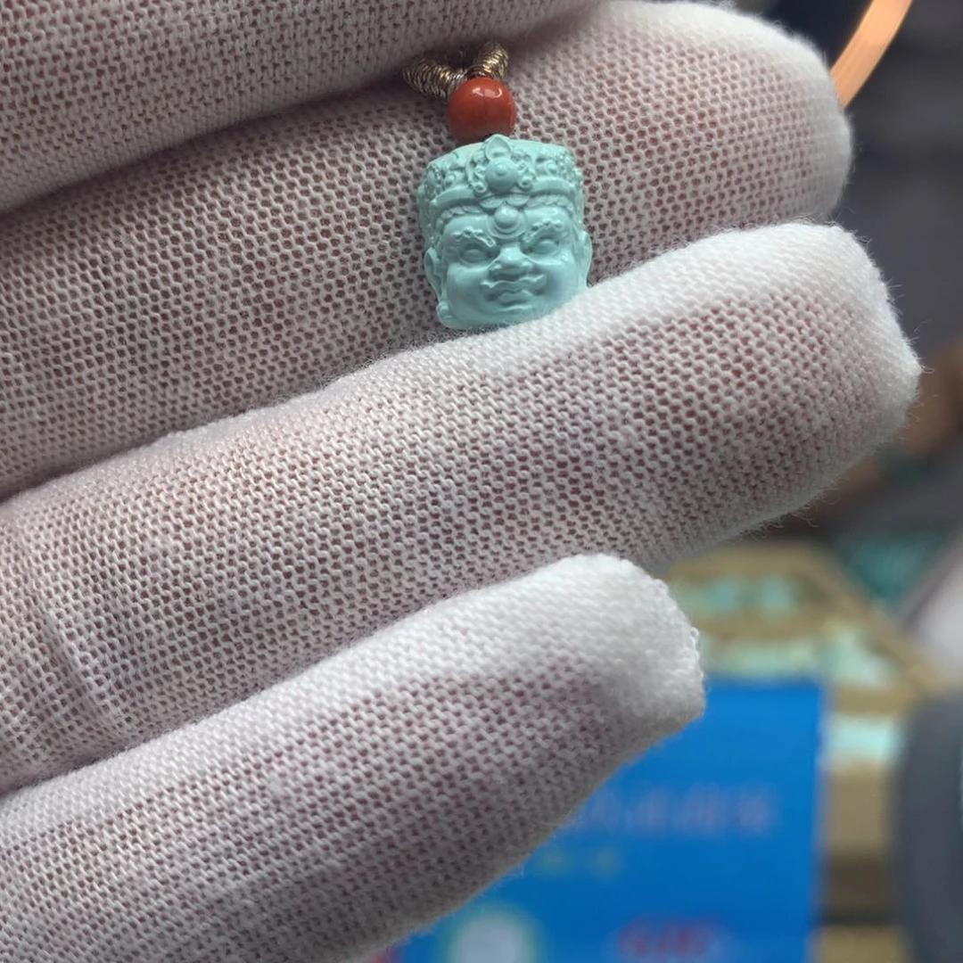 绿松石挂件未镶嵌