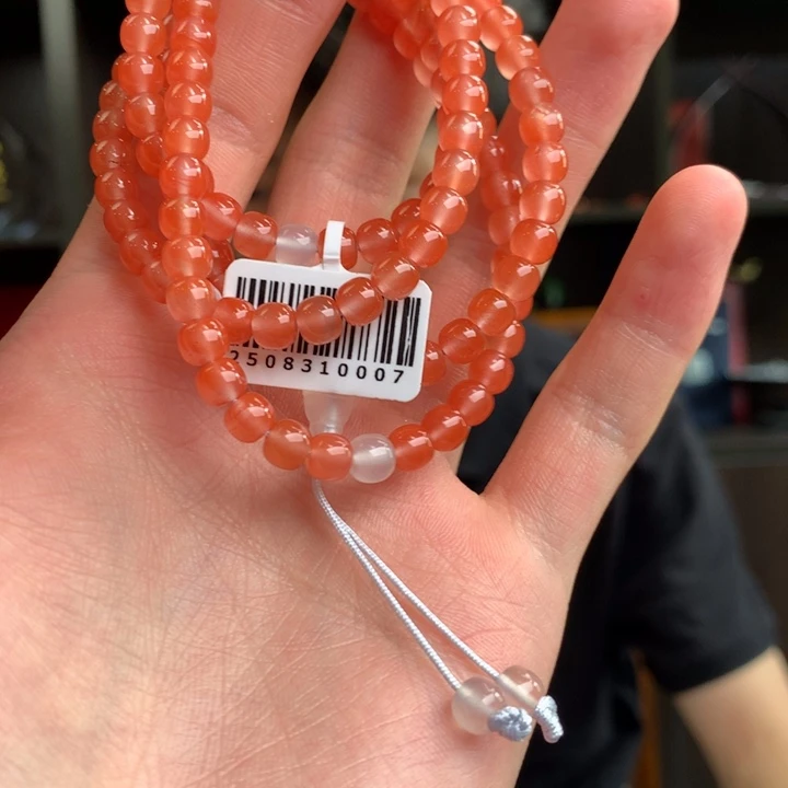 未镶嵌南红玛瑙南红玛瑙冰粉老型多绕卡5