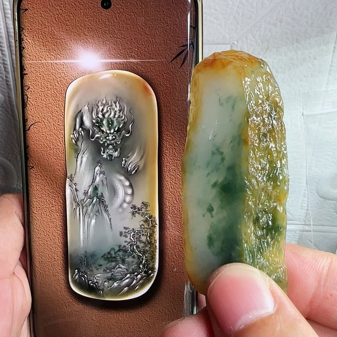 未镶嵌定制翡翠缅甸天然A货翡翠含老师工艺