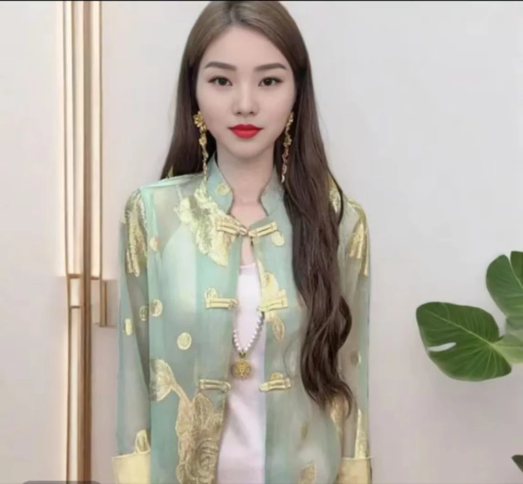 8257新款国风新中式气质防晒薄款上衣外套女时尚