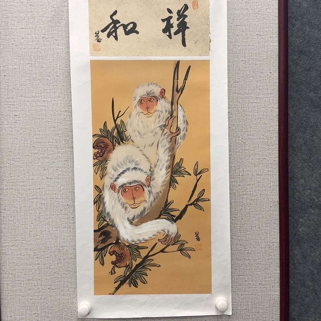 国画国画亲笔手绘原创