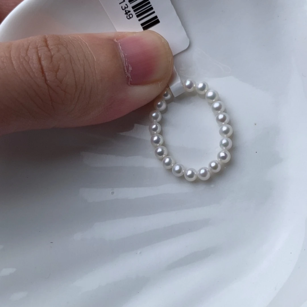 淡水珍珠银S925镶嵌项链501349