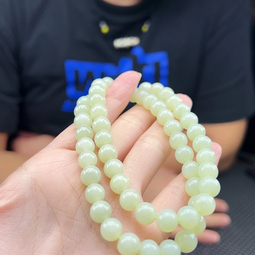 和田玉未镶嵌项链