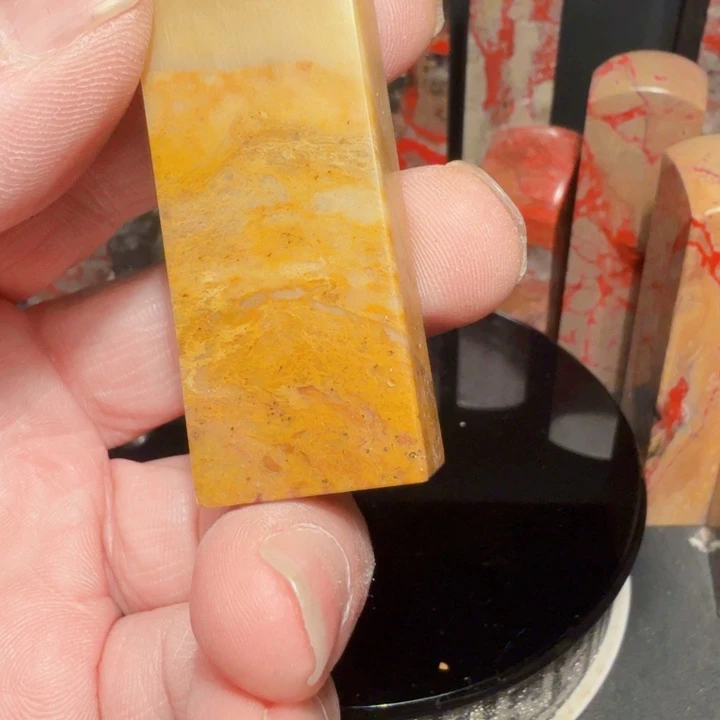 昌化石淮**边昌化石印石