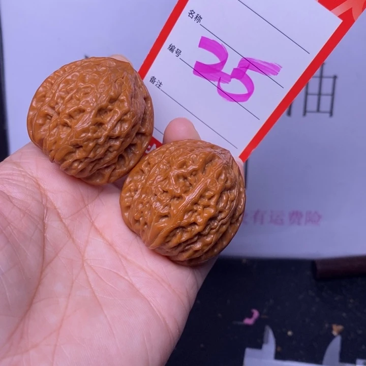 把件文玩核桃25，38铁锤