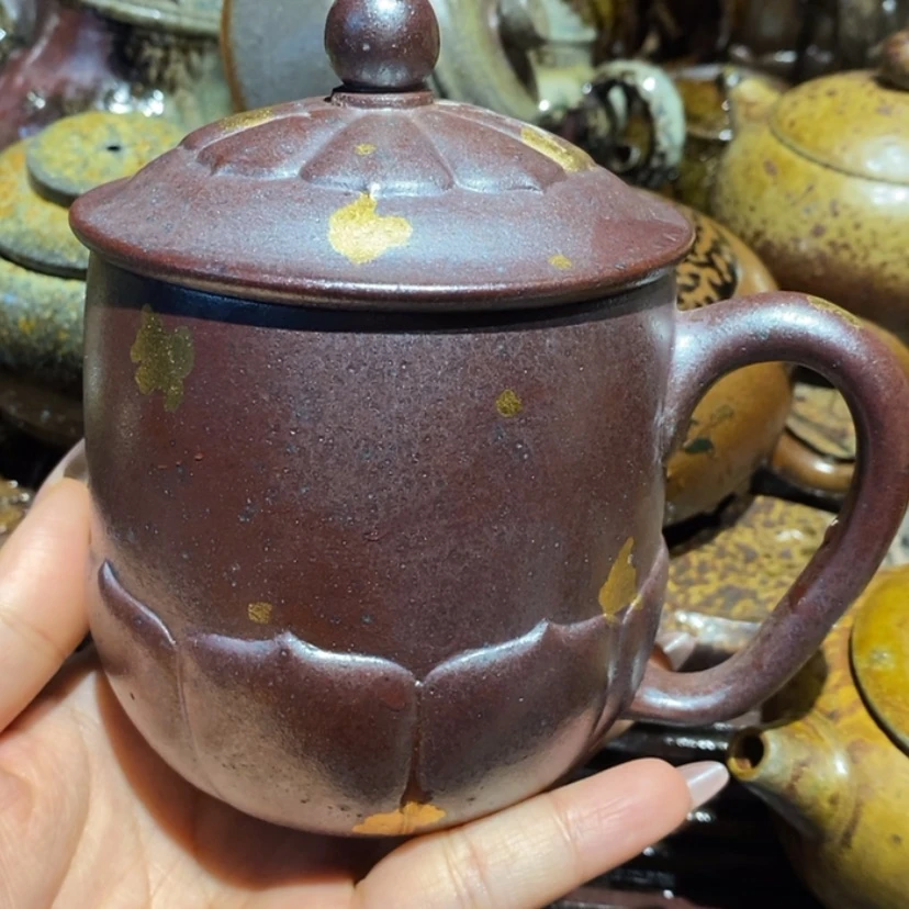 【闪购商品】茶壶紫砂9****4瑕疵小叶莲花