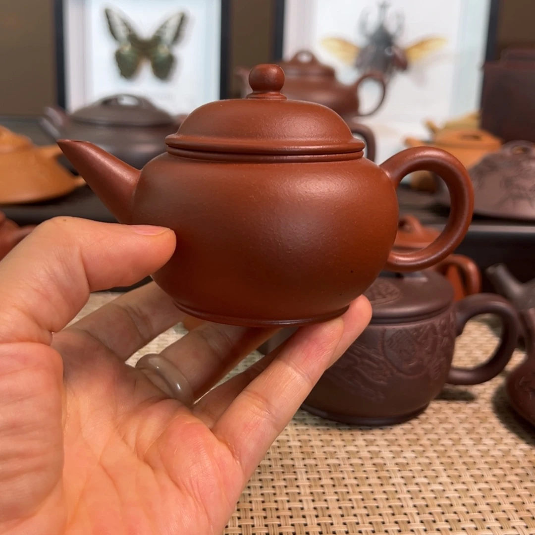 茶壶紫砂水平朱泥66666666