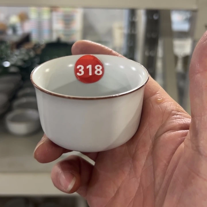 微瑕陶瓷茶壶茶杯家用