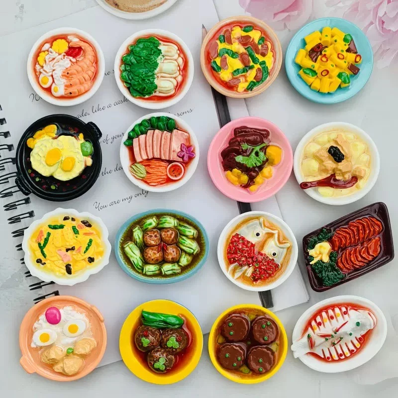 【直播拆=双许愿】树脂磁吸冰箱贴（手工制品 默认微瑕 介意勿拍）