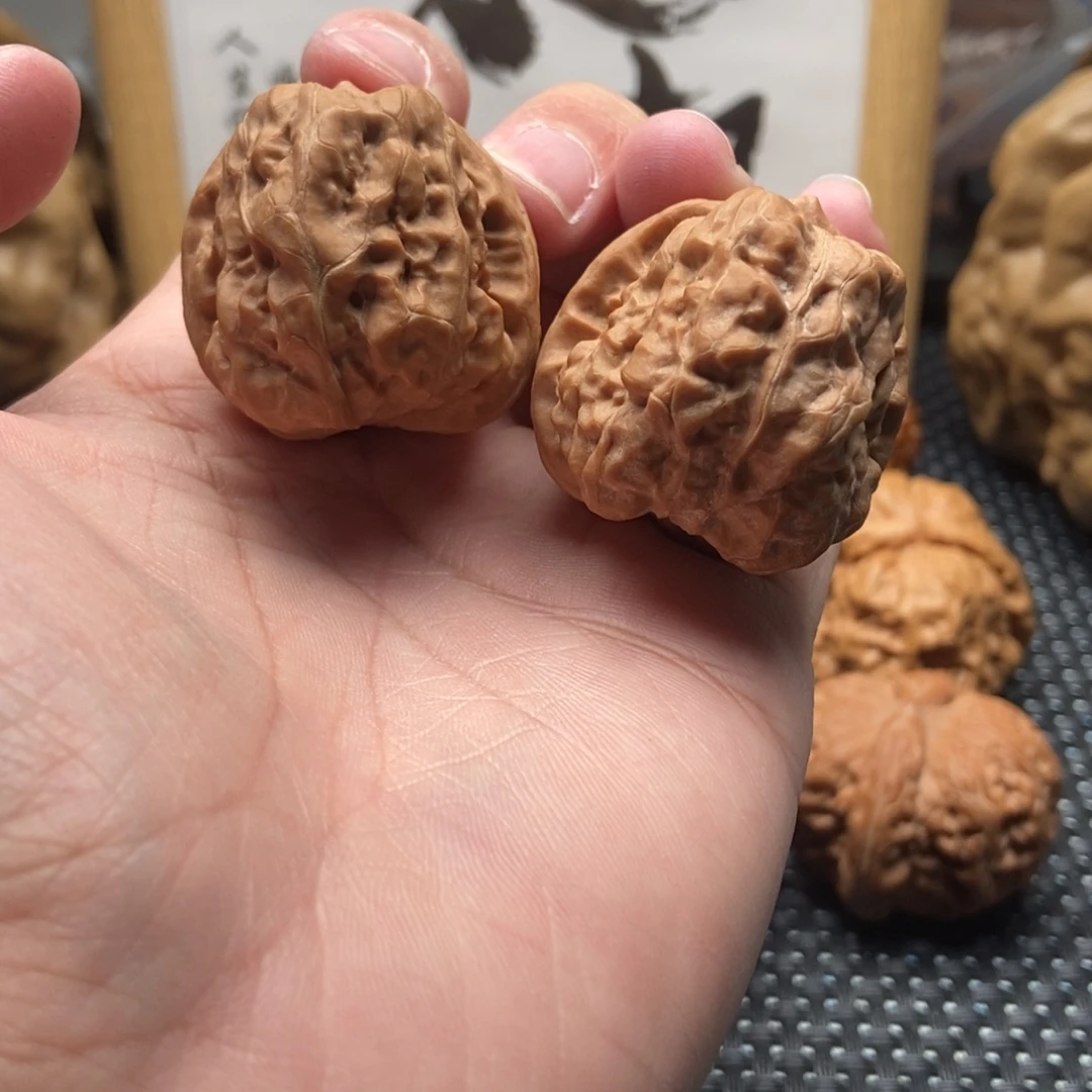 文玩核桃吊坠34蛤蟆头全品