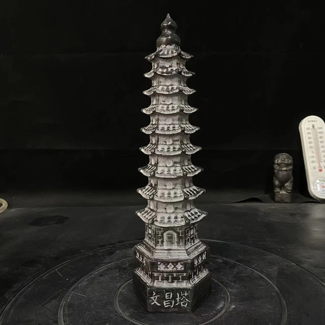 山西青石文昌塔高度32厘米九层