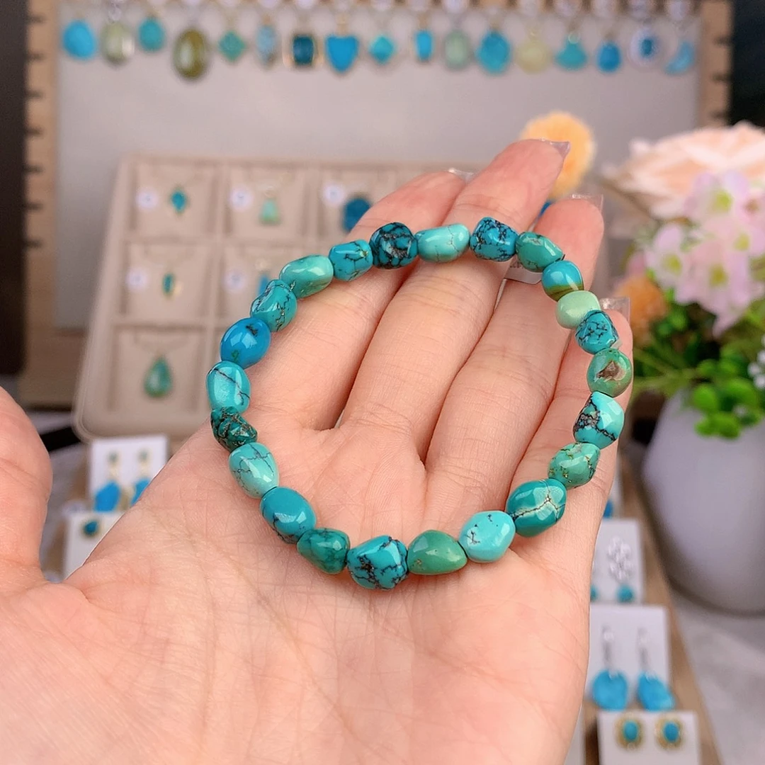 考****未镶嵌绿松石手链