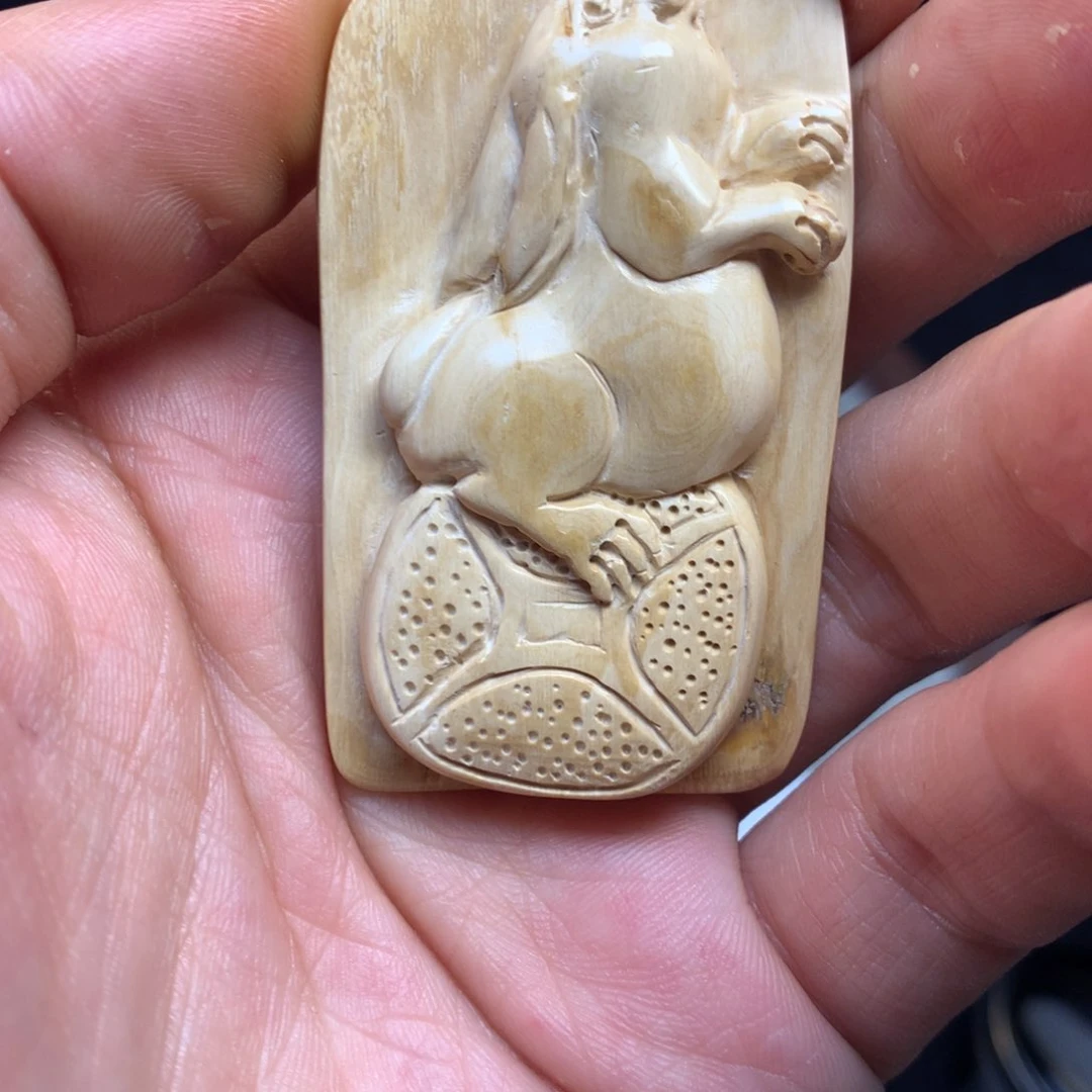 橄榄核把件擦擦擦擦擦猛犸c8