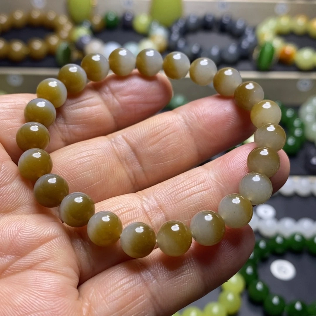 和田玉手串未镶嵌