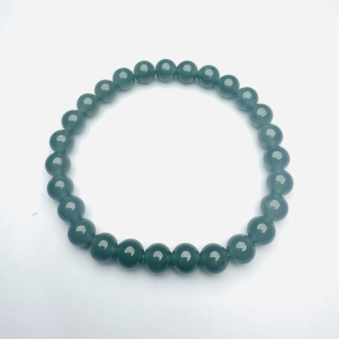 天然A货翡翠蓝水手串/2710