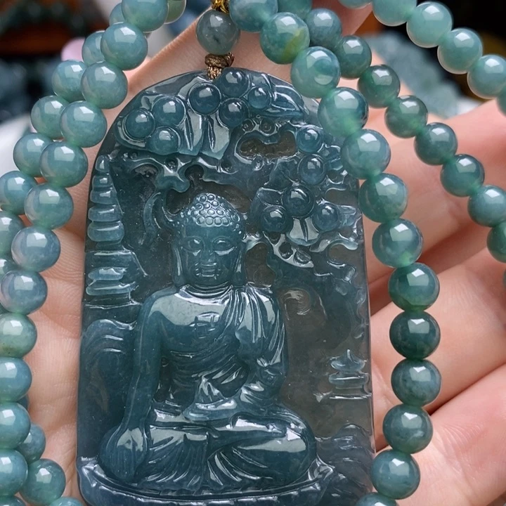 【闪购商品】翡翠颈饰未镶嵌…..