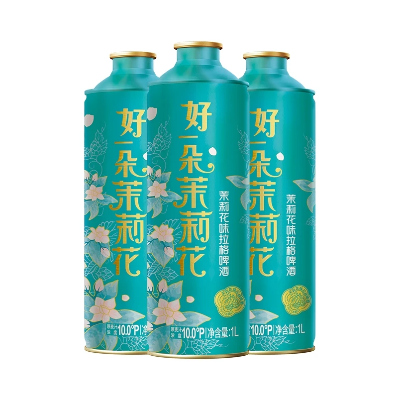 茉莉花味精酿茶啤1L装