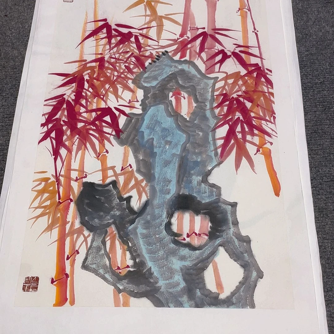 国画2平尺纯手绘国画作品