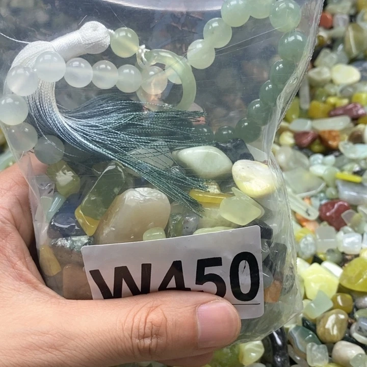 未镶嵌岫玉鱼缸石