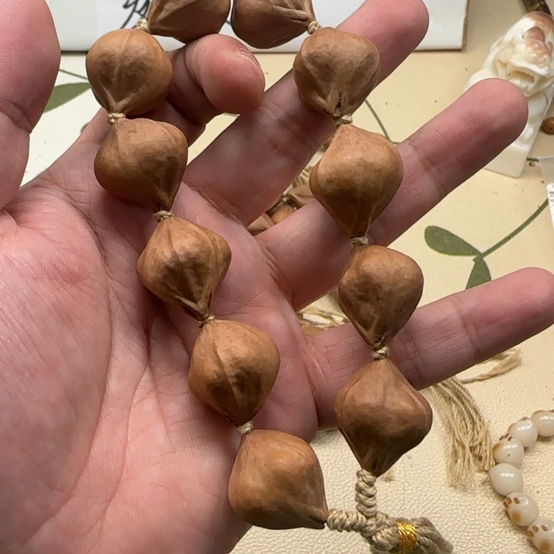 白玉菩提吊坠白色434