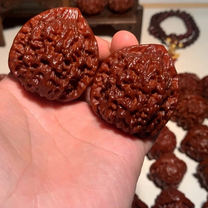 吊坠猴头核桃官帽8WCH#00#