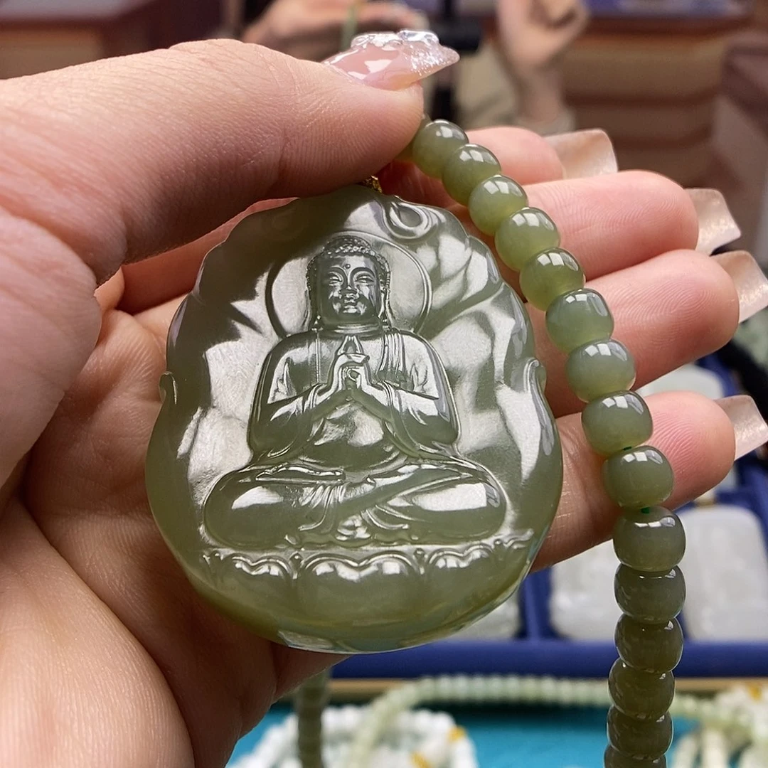 和田玉颈饰未镶嵌用****1