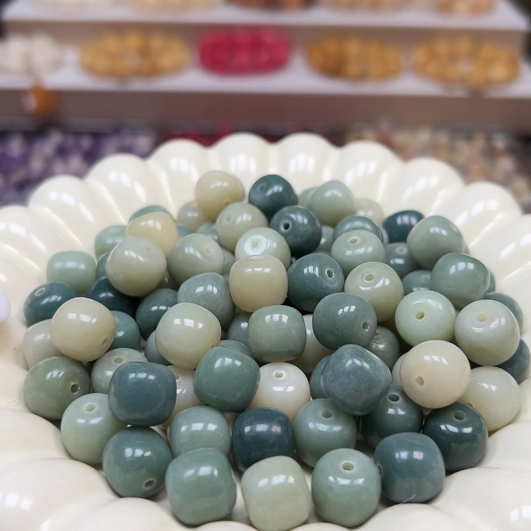 手串菩提根/象牙果卡13奶油果桶110颗