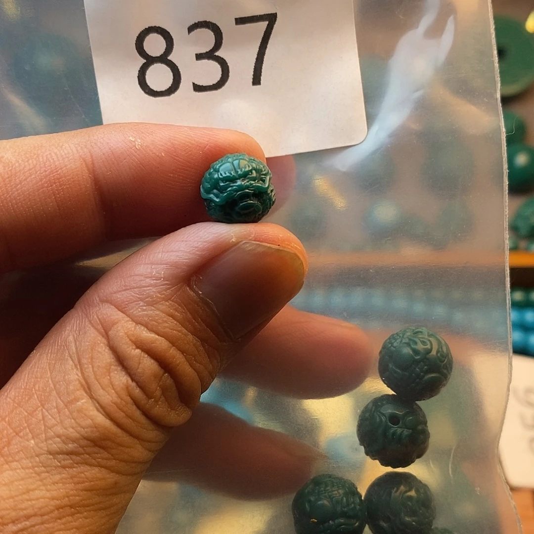 无非金属10mm龙珠绿色