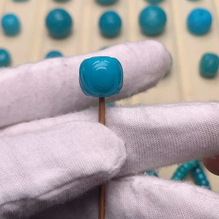 绿松石未镶嵌绿松石博古11.8