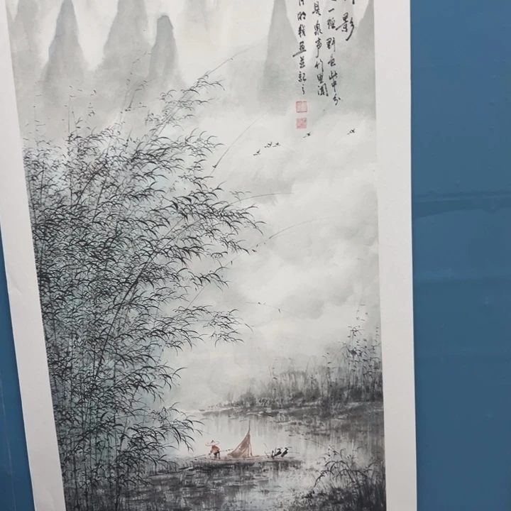 国画宣纸纯手绘字画