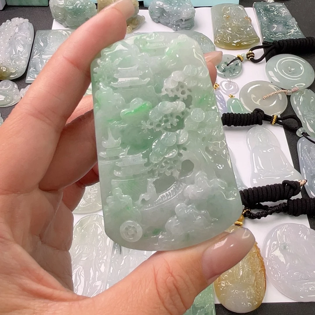 吊坠(不含链)未镶嵌翡翠用****51