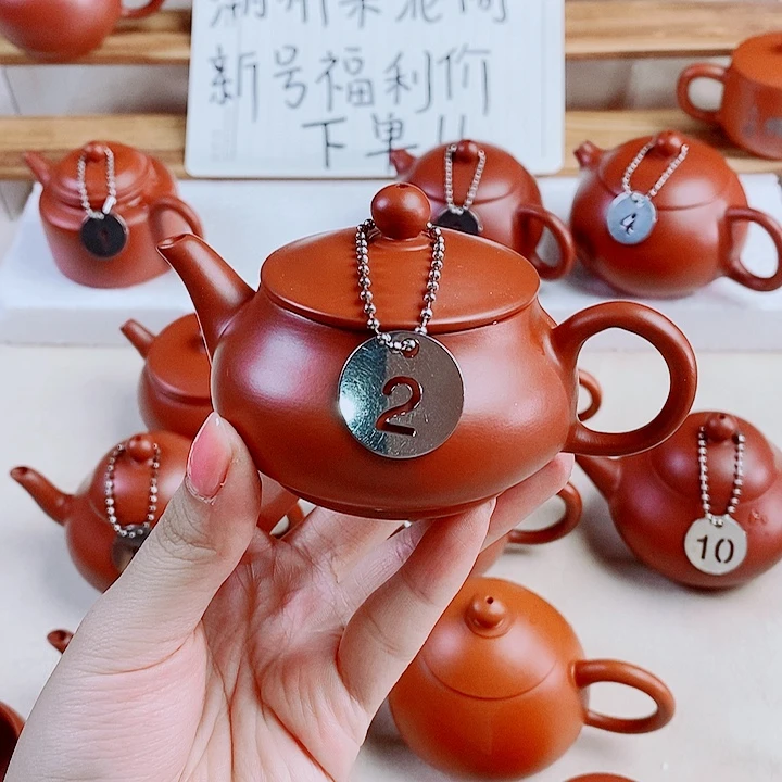 潮州朱泥壶明炉110