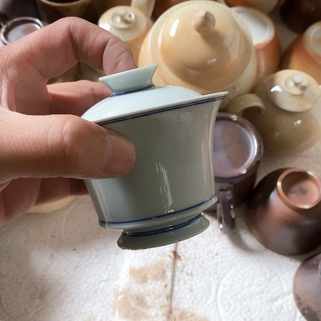 摆件景德镇柴窑开窑了