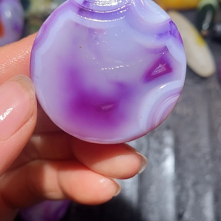 高***言玛瑙/玉髓合金颈饰
