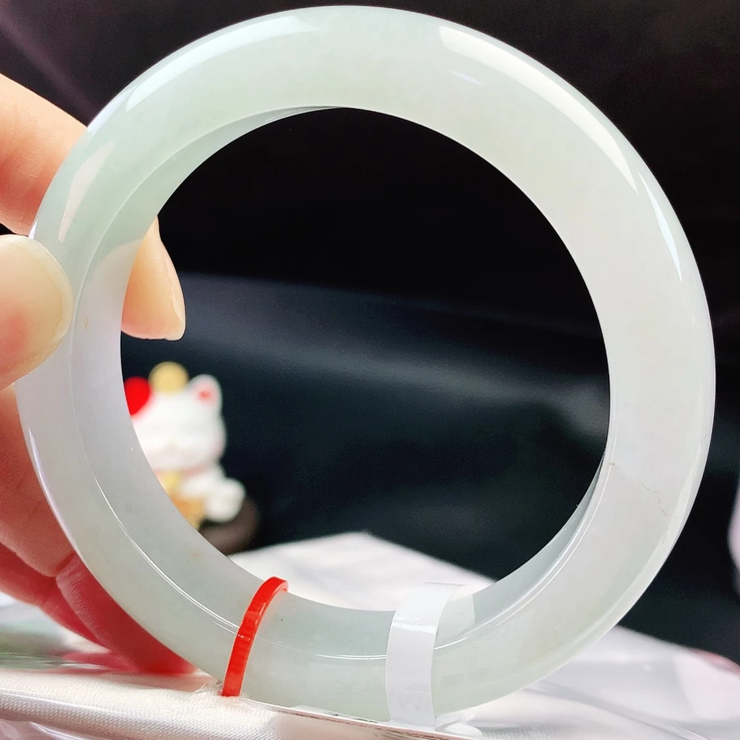 未镶嵌手镯翡翠58圈