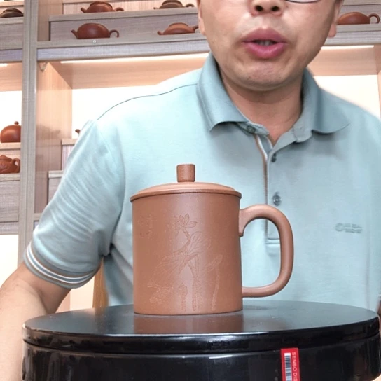 紫泥茶杯荷趣杯容量350