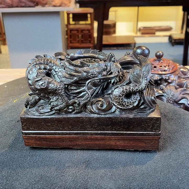 孤***雁端景台紫檀木类紫檀