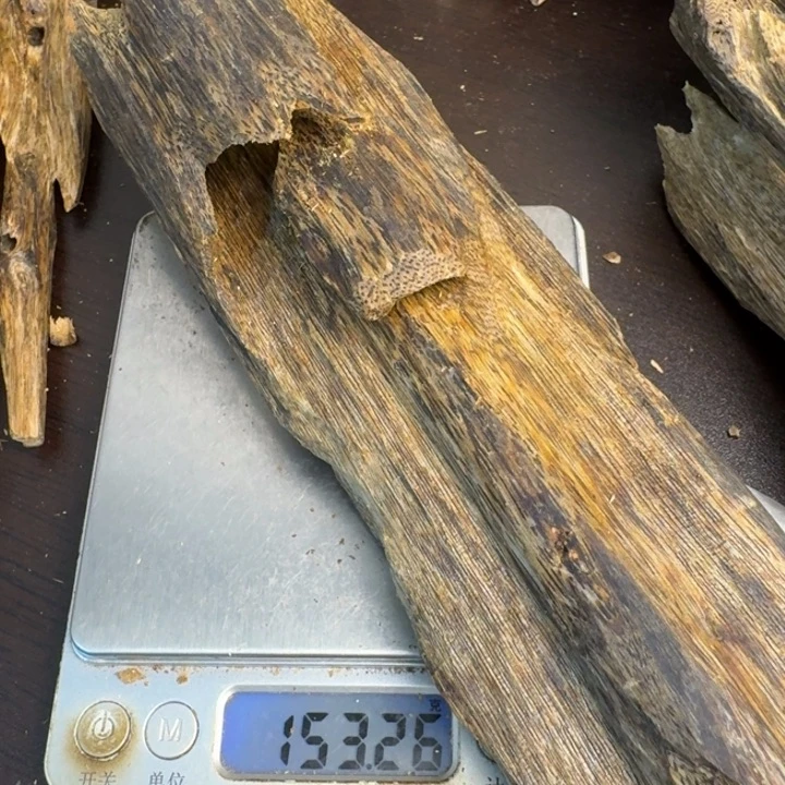 沉香沉香碎屑绿棋楠153克