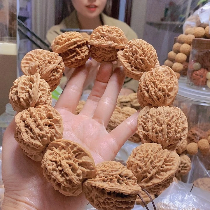 【闪购商品】文玩核桃把件44老款狮子头手持