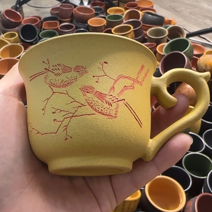 茶杯紫砂全手工制作工艺