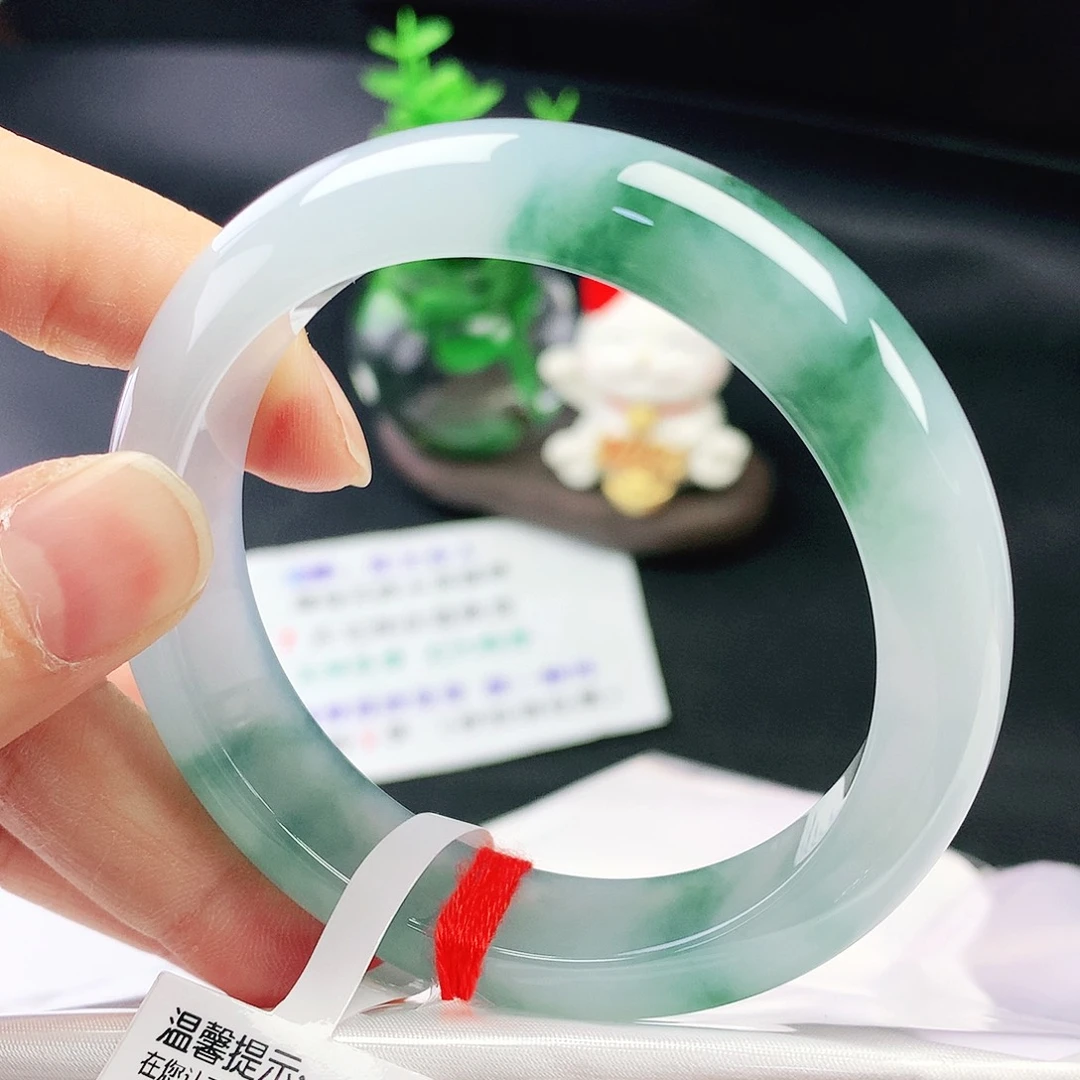 未镶嵌手镯翡翠54胖