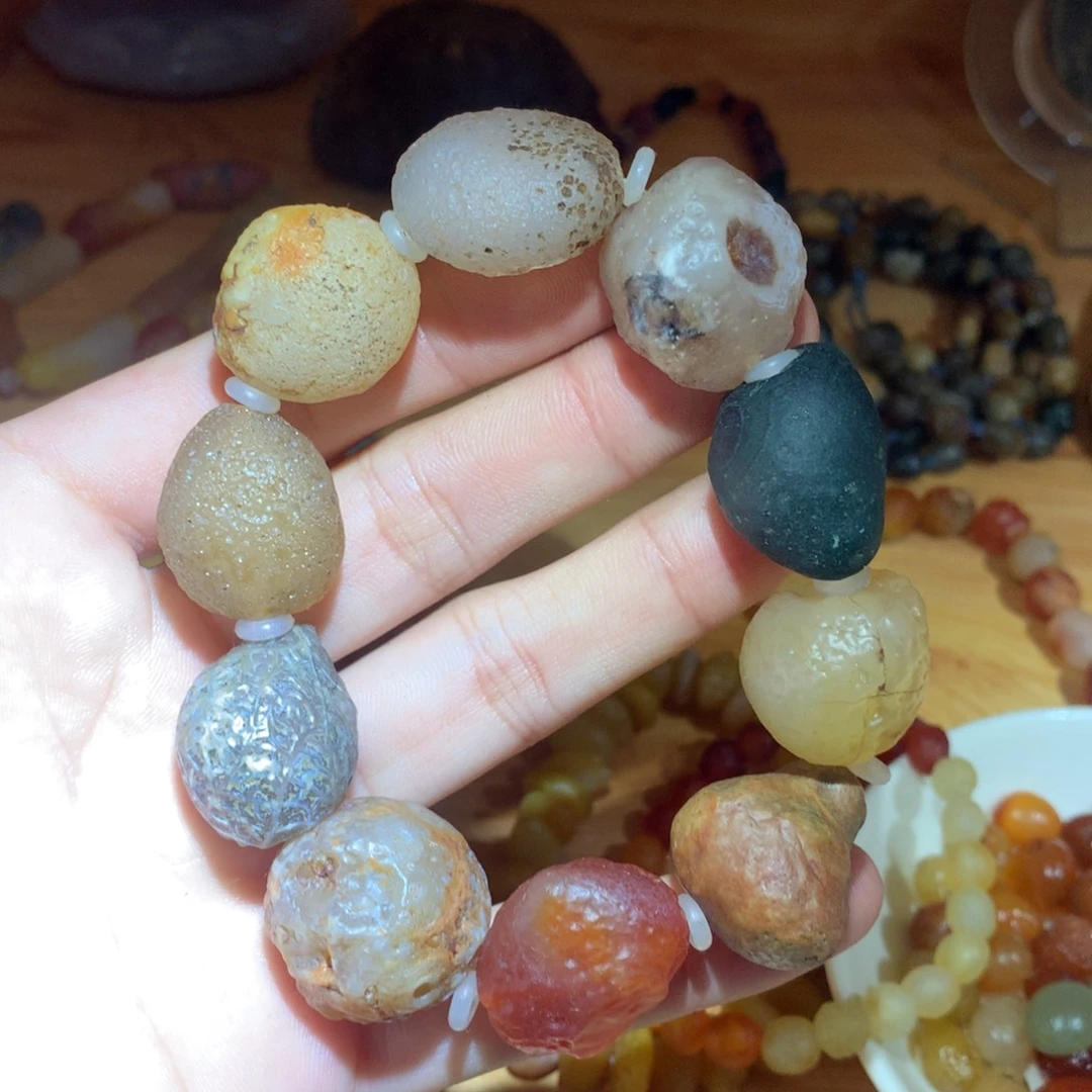 玛瑙/玉髓未镶嵌阿拉善戈壁玛瑙