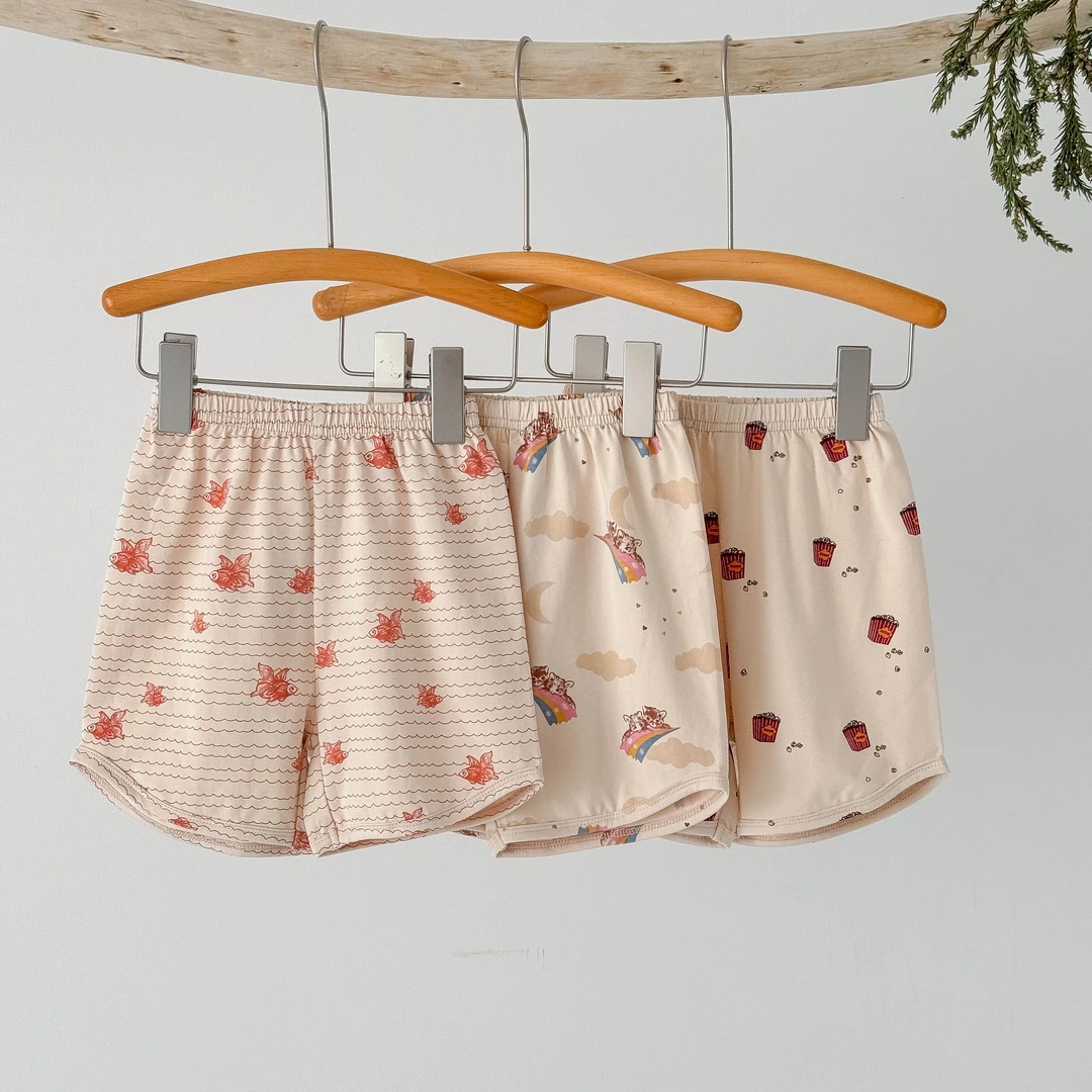 儿童新款纯棉夏季短裤男童短裤潮款休闲女童打底裤宝宝居家睡裤